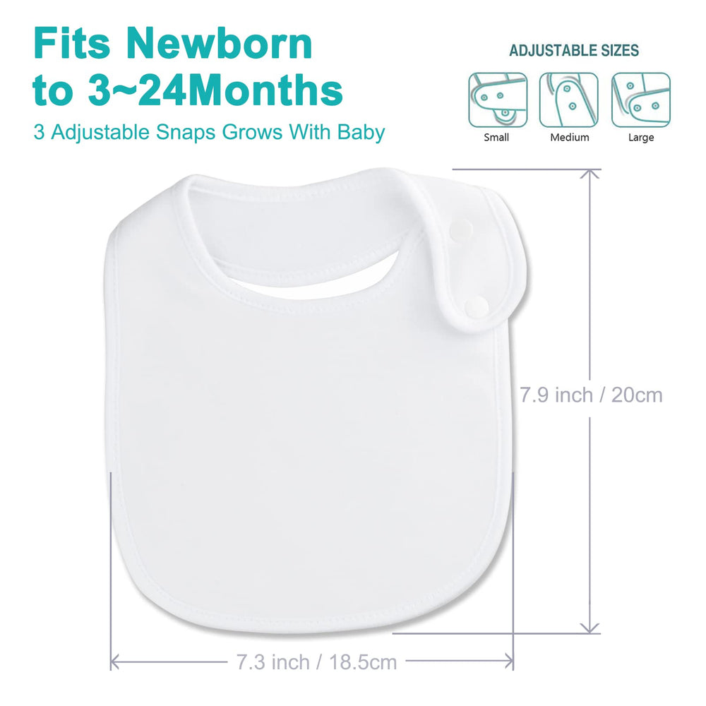 Benoxine bibs are machine washable for easy care and longevity