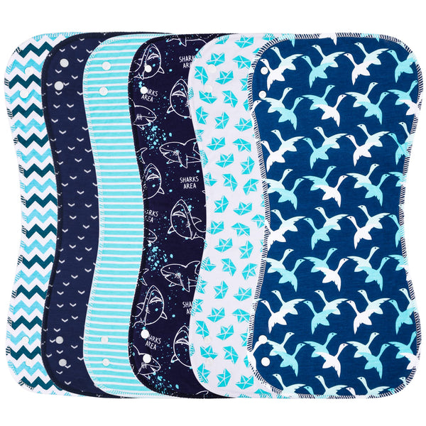 Benoxine burp cloth with convertible design for on the go