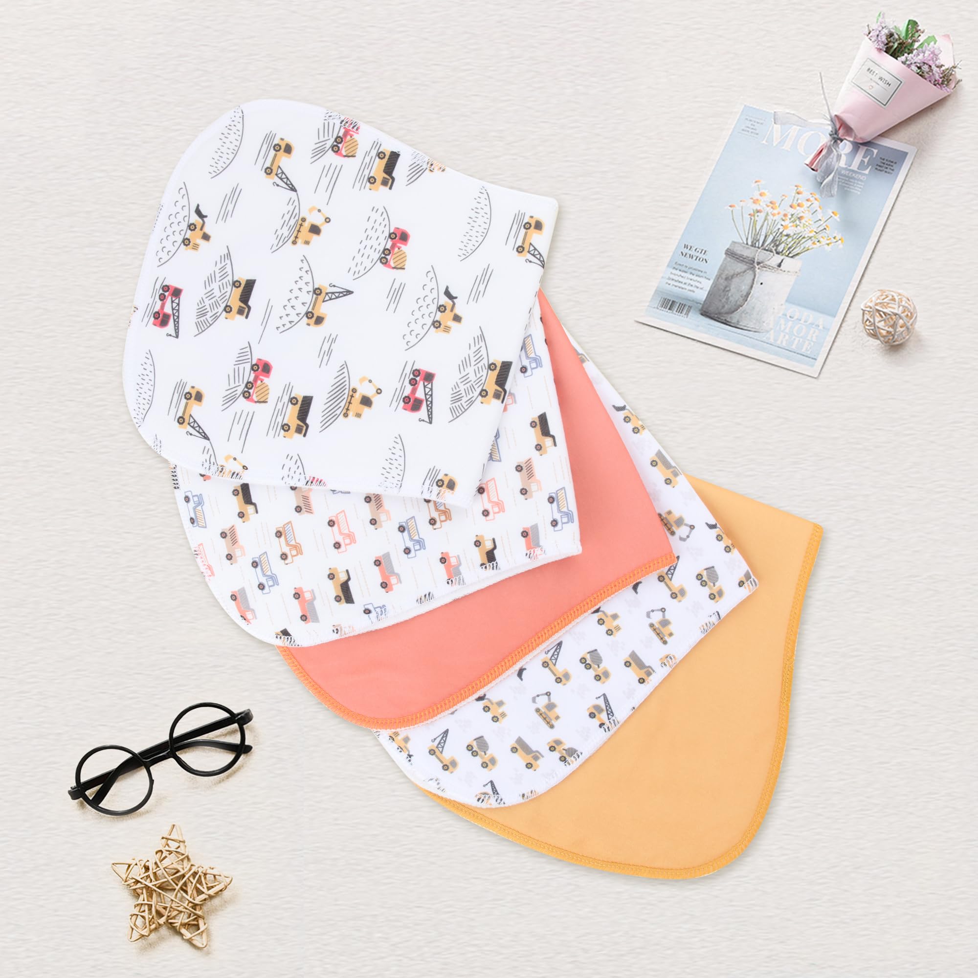 Gift-ready packaging makes Benoxine burp cloths a thoughtful baby gift.