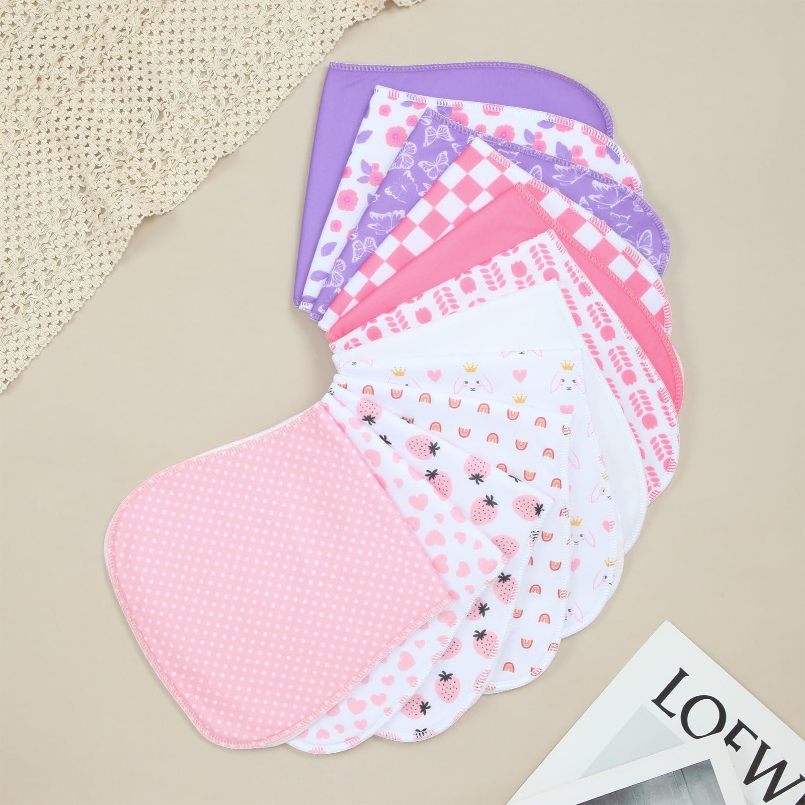 Premium material is gentle on skin for newborns