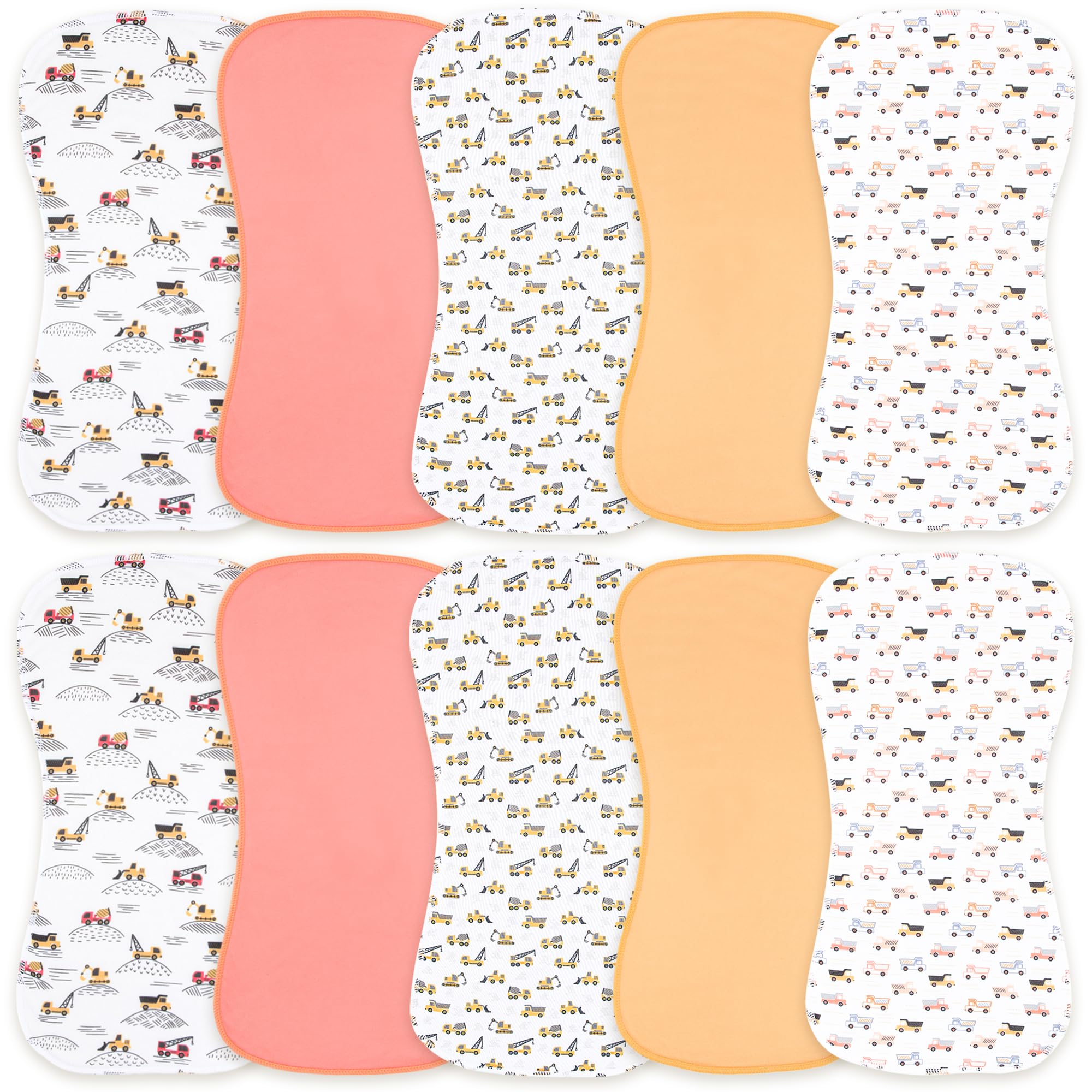 Benoxine burp cloth with soft microfiber front for gentle skin care and fast absorption.