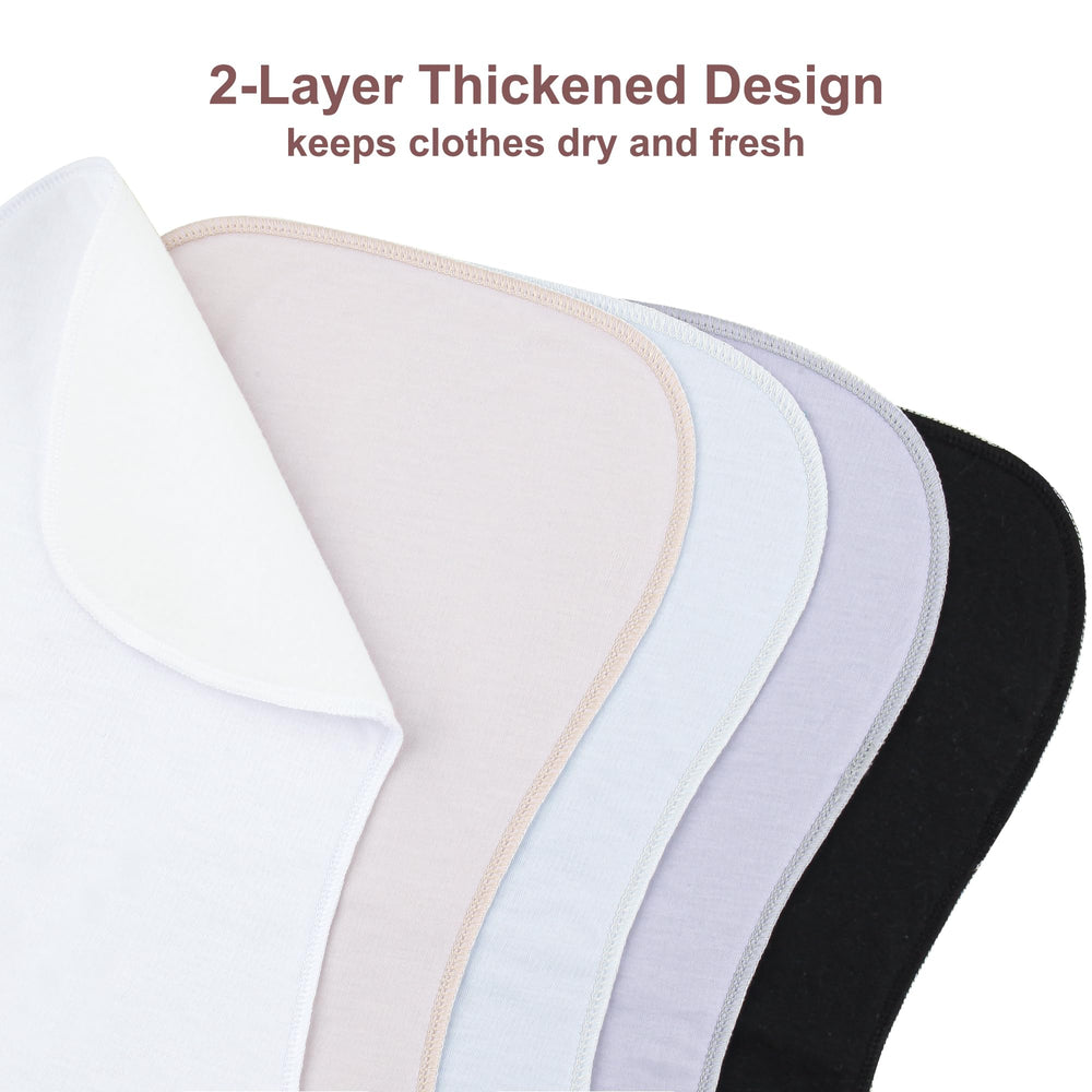 Benoxine burp cloths non-slip fleece back keeps clothes clean during burps