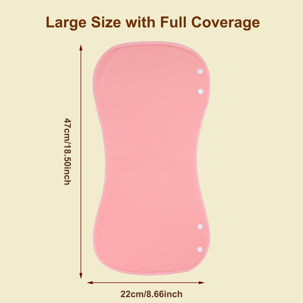 Benoxine front and back cotton touch offers gentle skin contact.