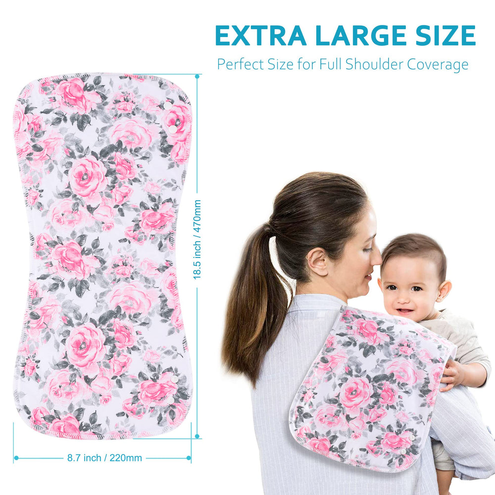 Benoxine multi-use cloth for nursing cover or quick surface cleaning