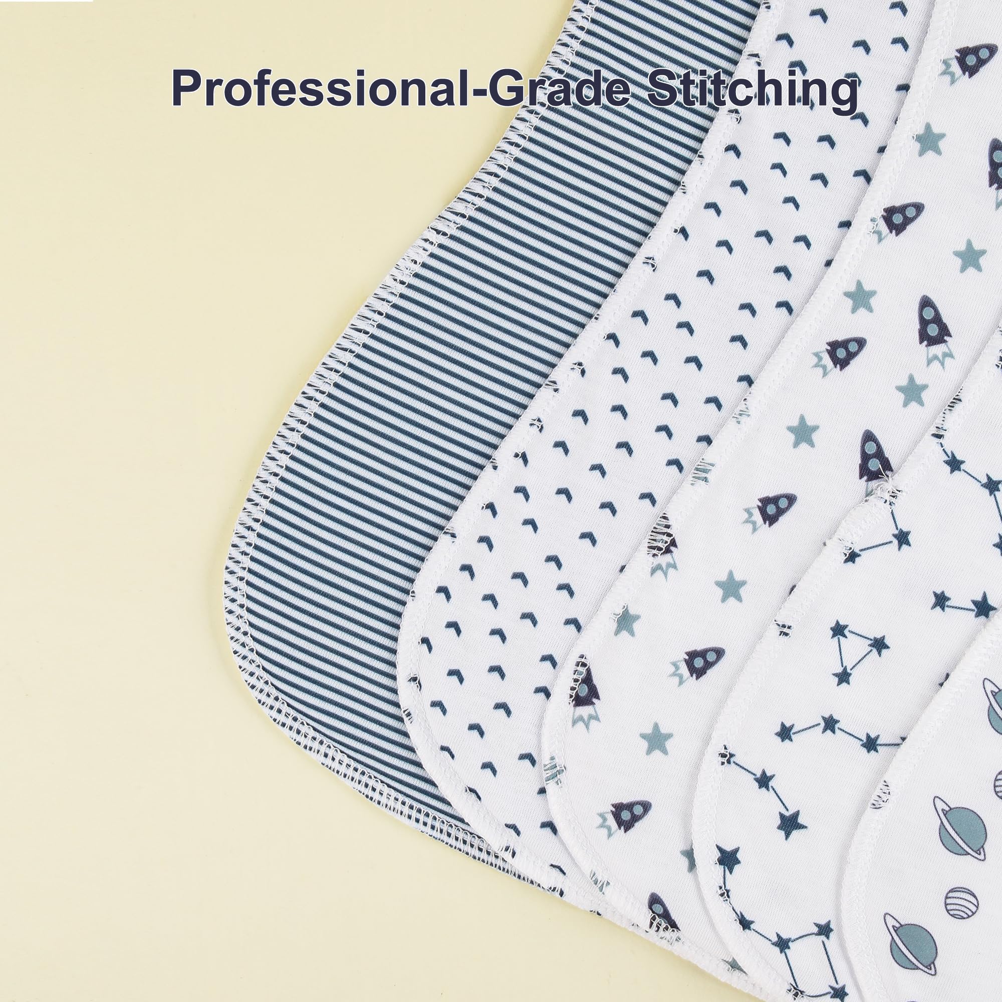 Benoxine cloths serve as breastfeeding cover or quick cleaning surface.