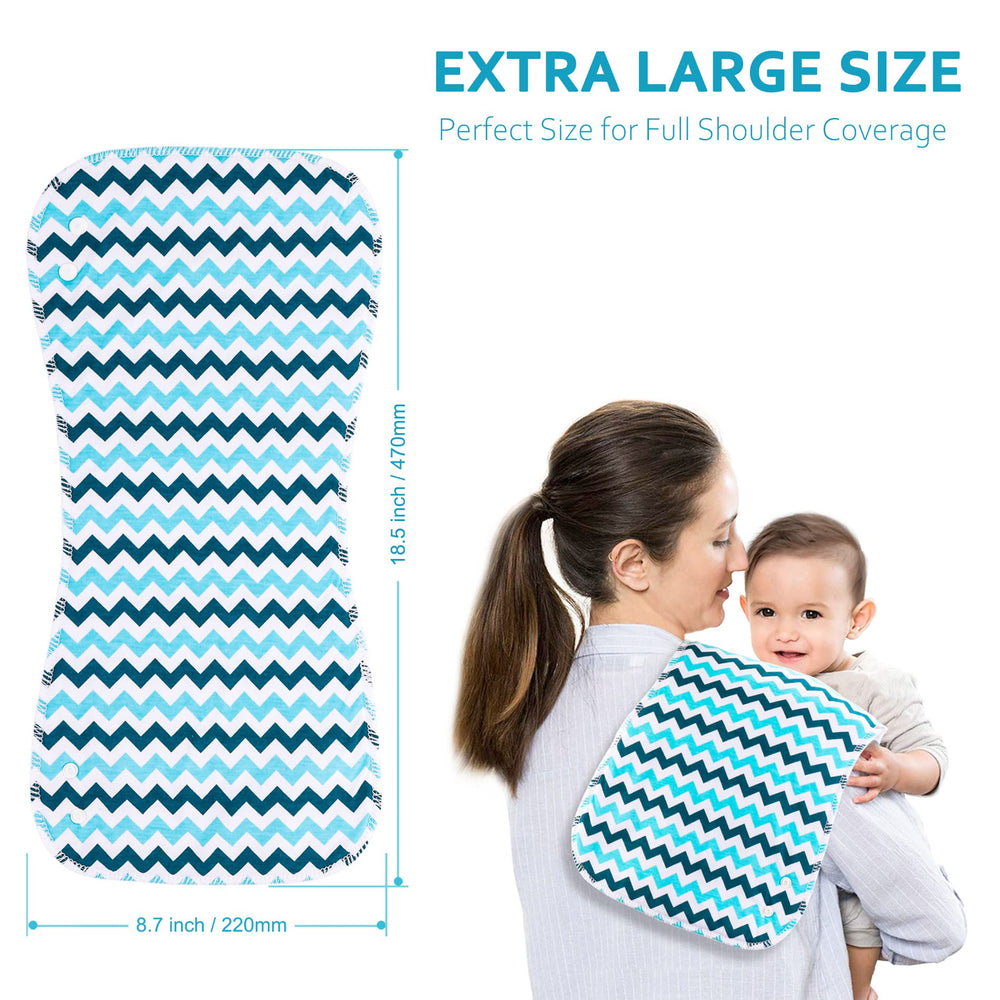Benoxine three layer absorbent structure soaks up spit up