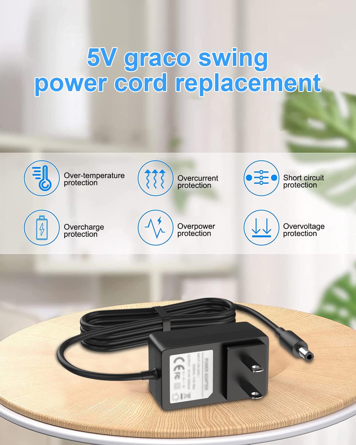BENSN quick setup enables easy replacement for Graco swings