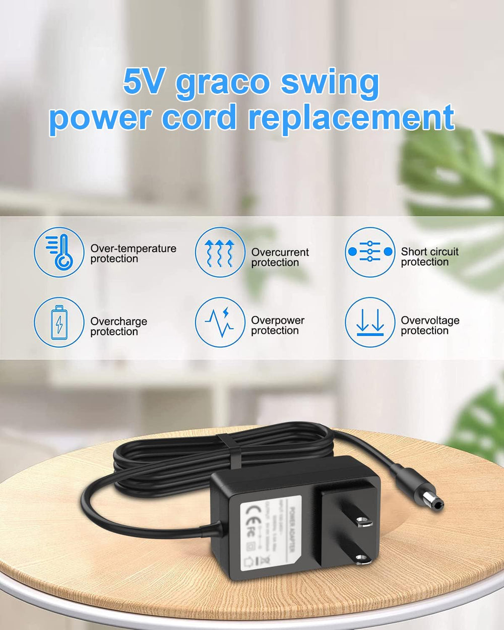 BENSN quick setup enables easy replacement for Graco swings