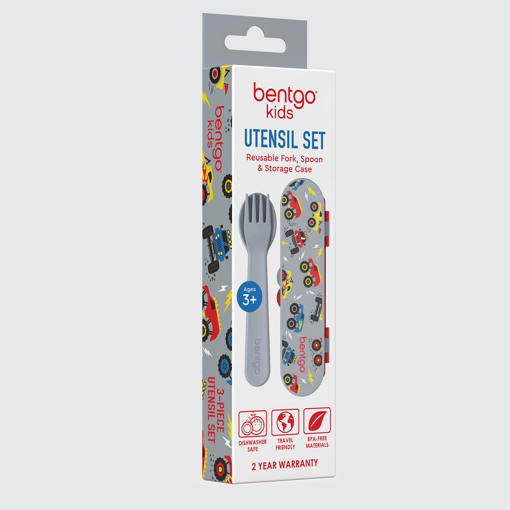Bentgo Kids Ergonomic Handles offer secure grip for precise feeding.
