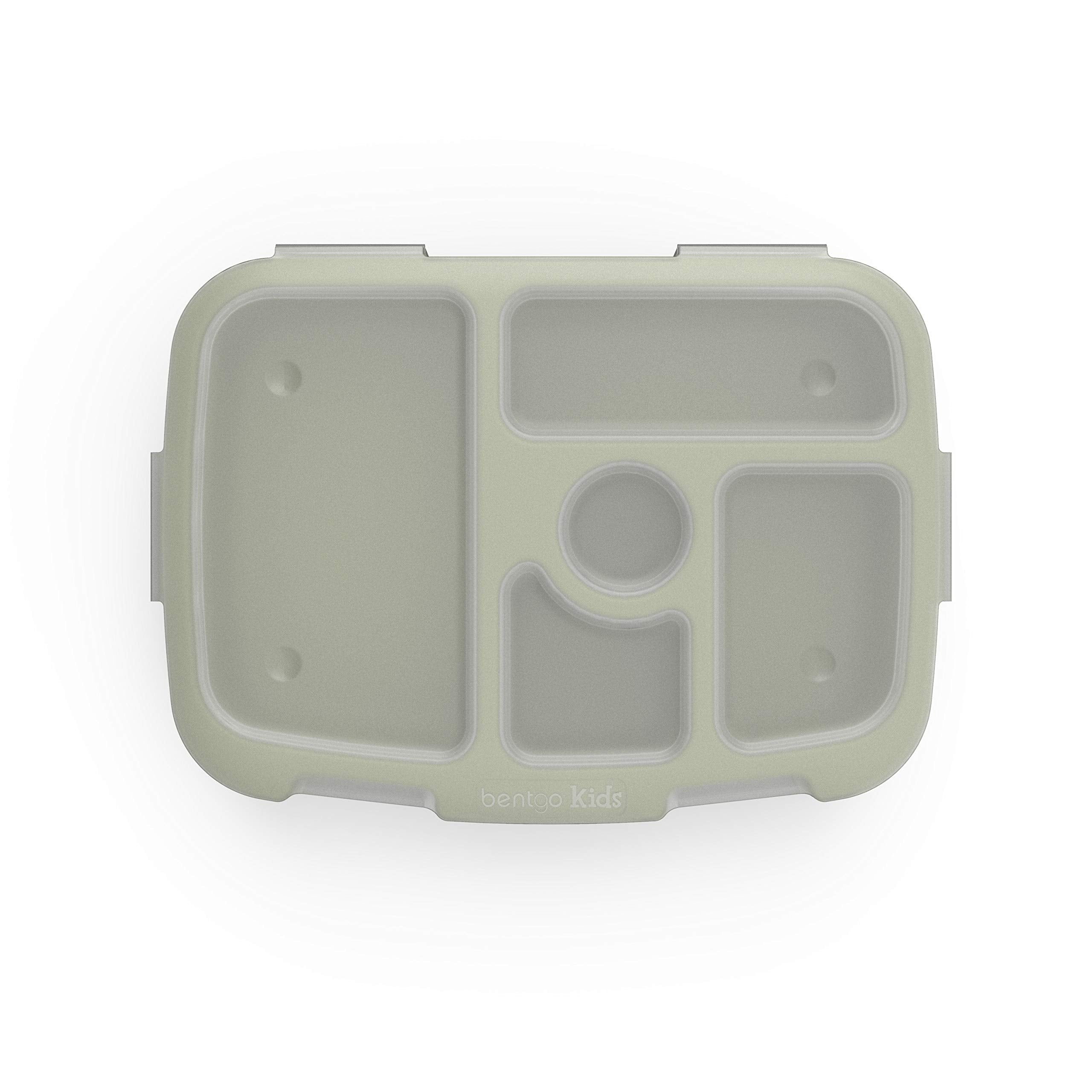 Bentgo Kids Prints Tray used as an on-the-go snack organizer during car rides