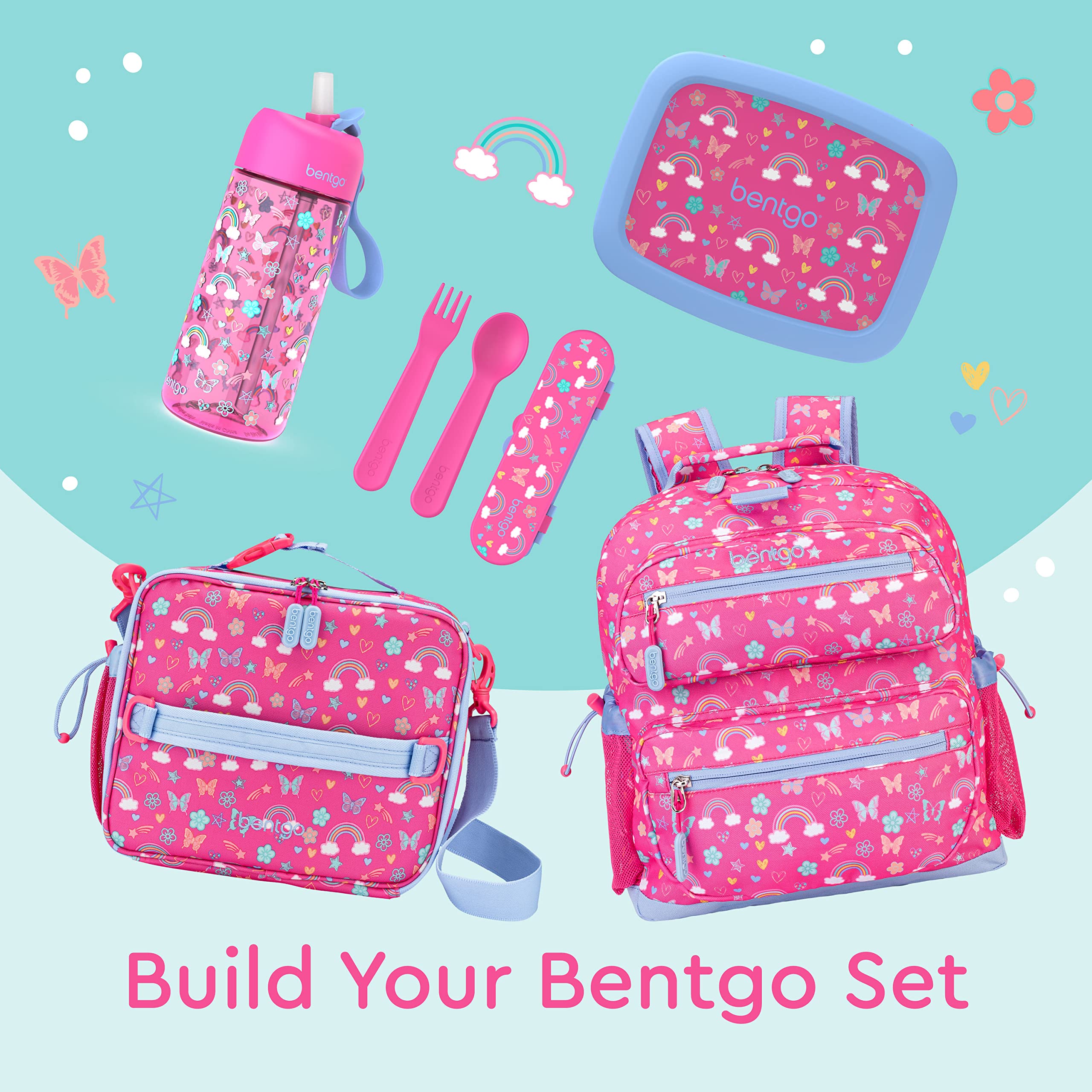 Bentgo Kids utensils are dishwasher safe and easy to clean.