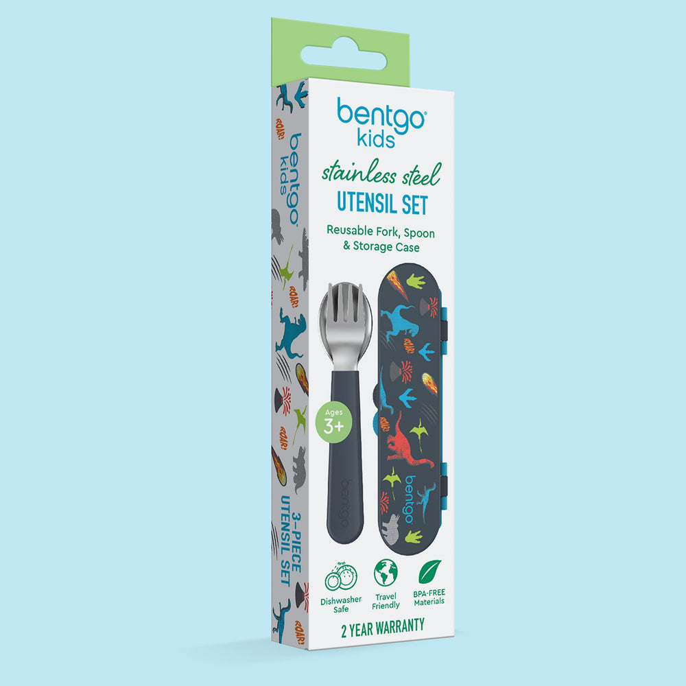Bentgo Kids color-prints bring fun visuals while keeping meals organized.
