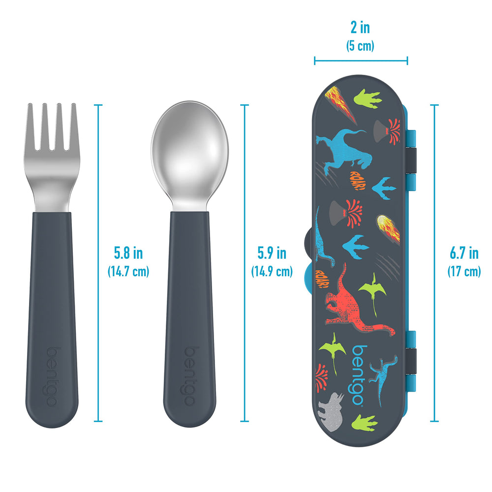 Bentgo Kids stainless-steel build suggests long-lasting durability for daily use.