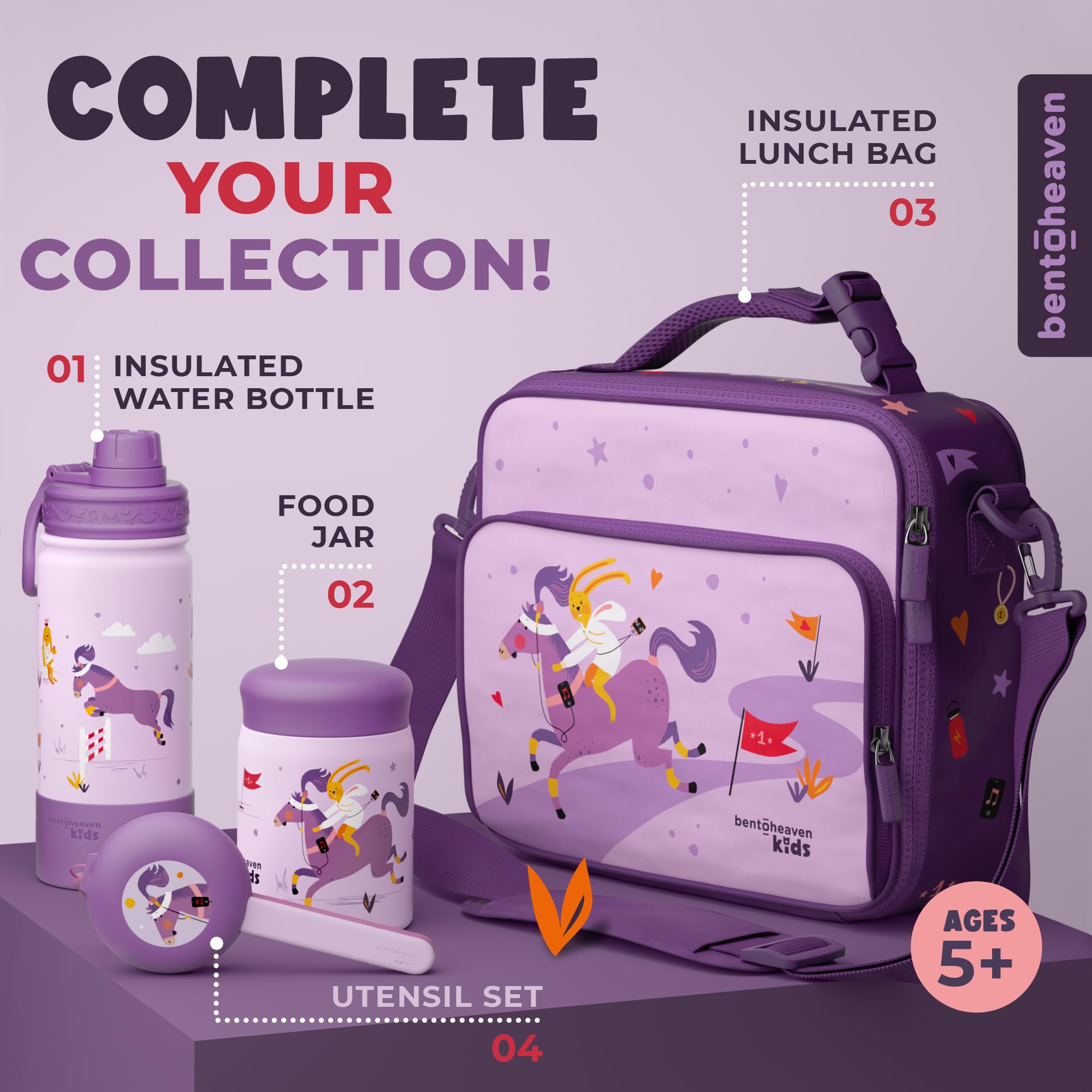 Bentoheaven dishwasher-safe set simplifies cleanup after meals