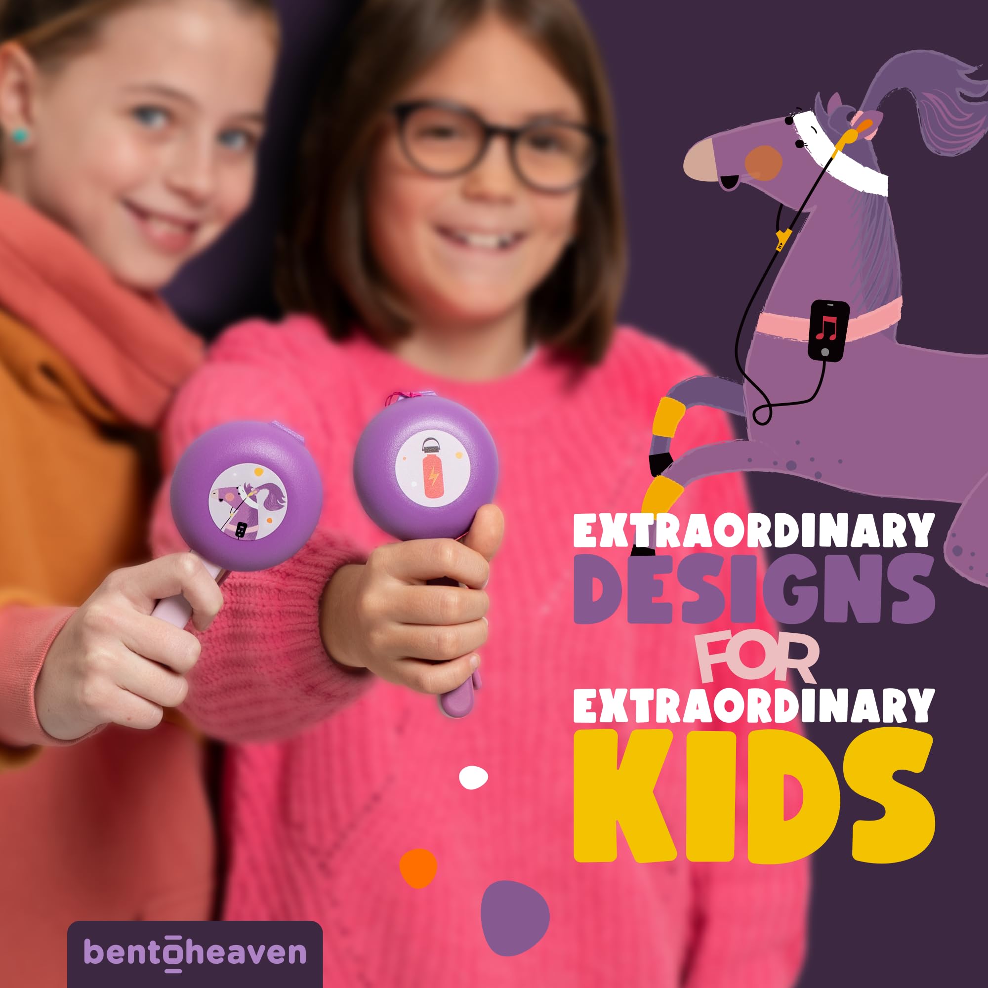 Bentoheaven utensils with a matte finish feel durable and kid-friendly