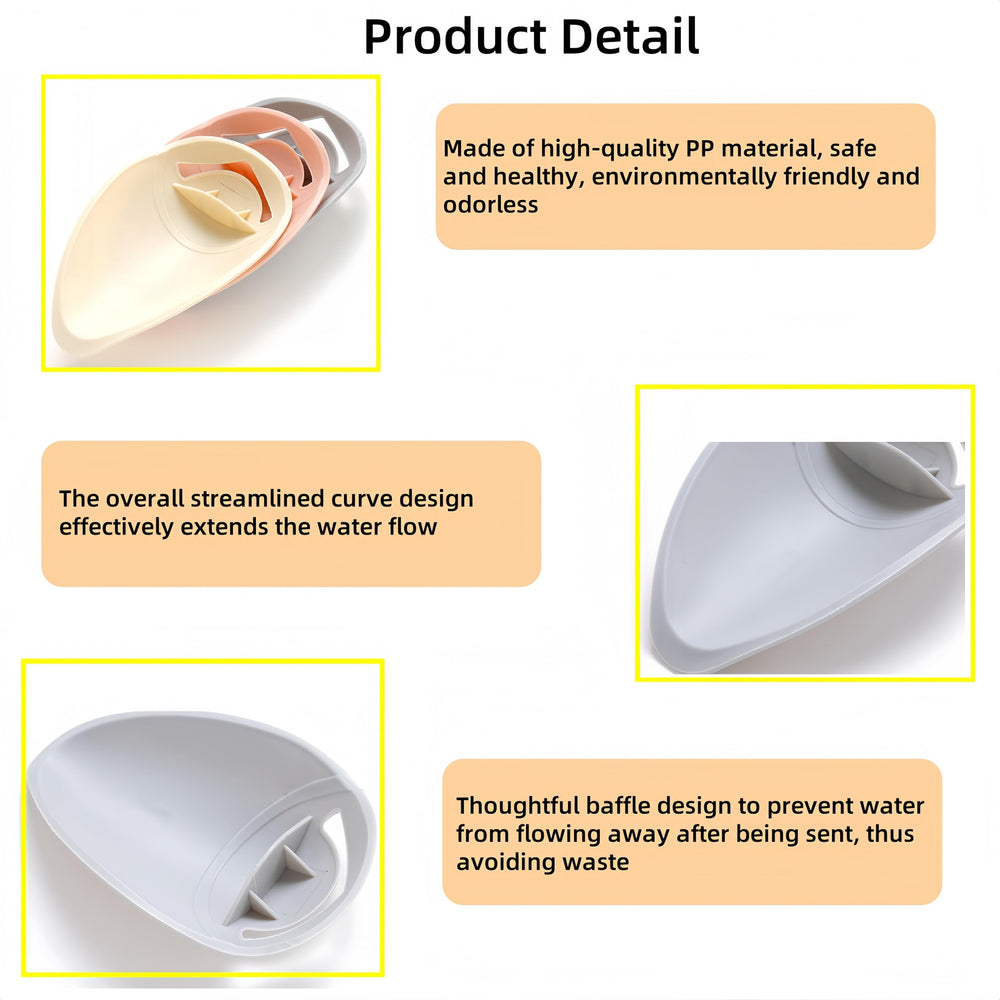Bepisof panda-ear faucet extender beige simplifies toddler routines