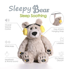 BEREST baby heartbeat vibration feature offering gentle comforting cues