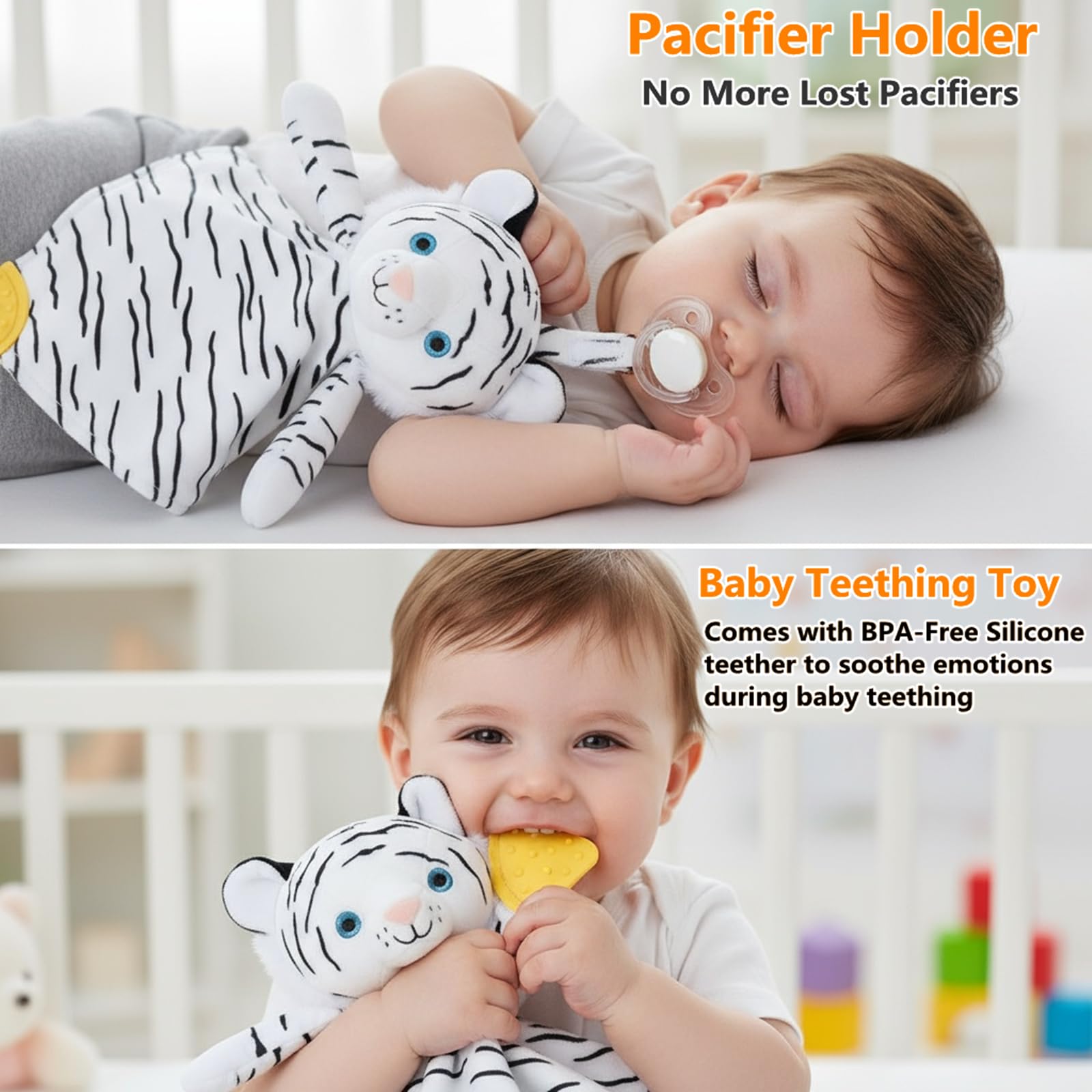 BEREST compact travel plush toy – portable comfort for stroller or crib.