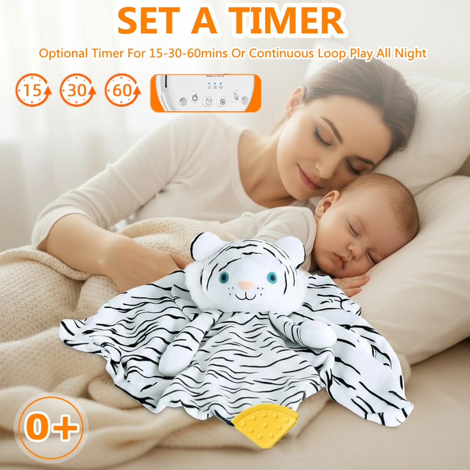 BEREST personal voice recording – lullaby from mom or dad to soothe with your voice.