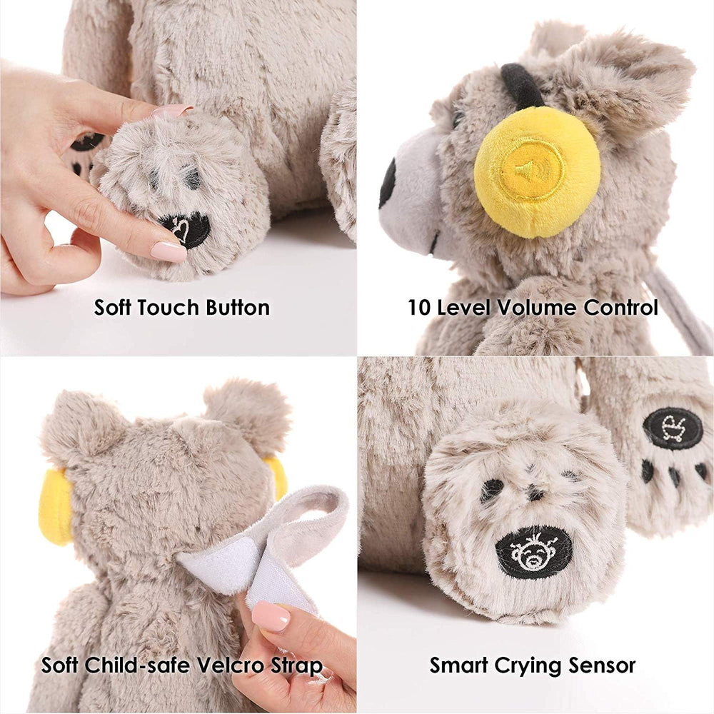 BEREST soft plush night-time toy designed for bedtime routines