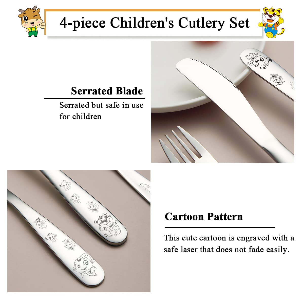 Berglander toddler teaspoon for small hands and easy scooping.