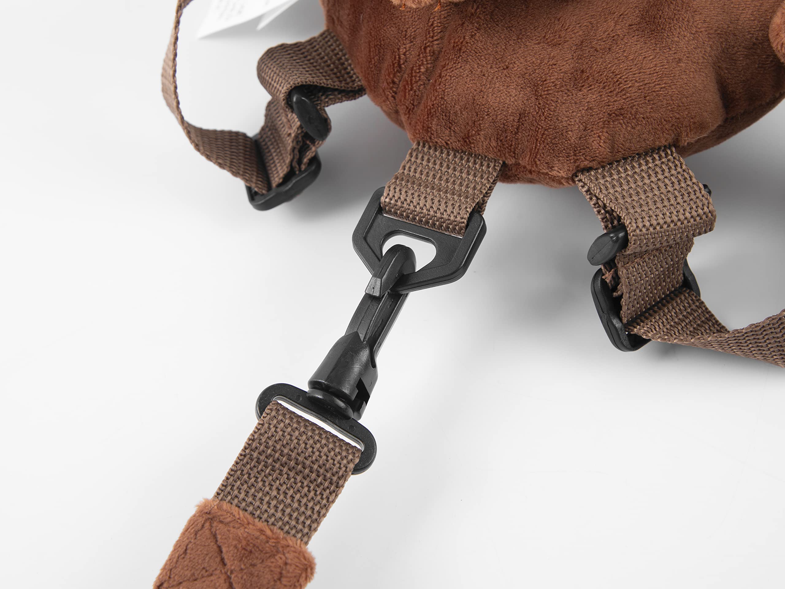 Berhapy brown backpack offers a friendly, stylish look.
