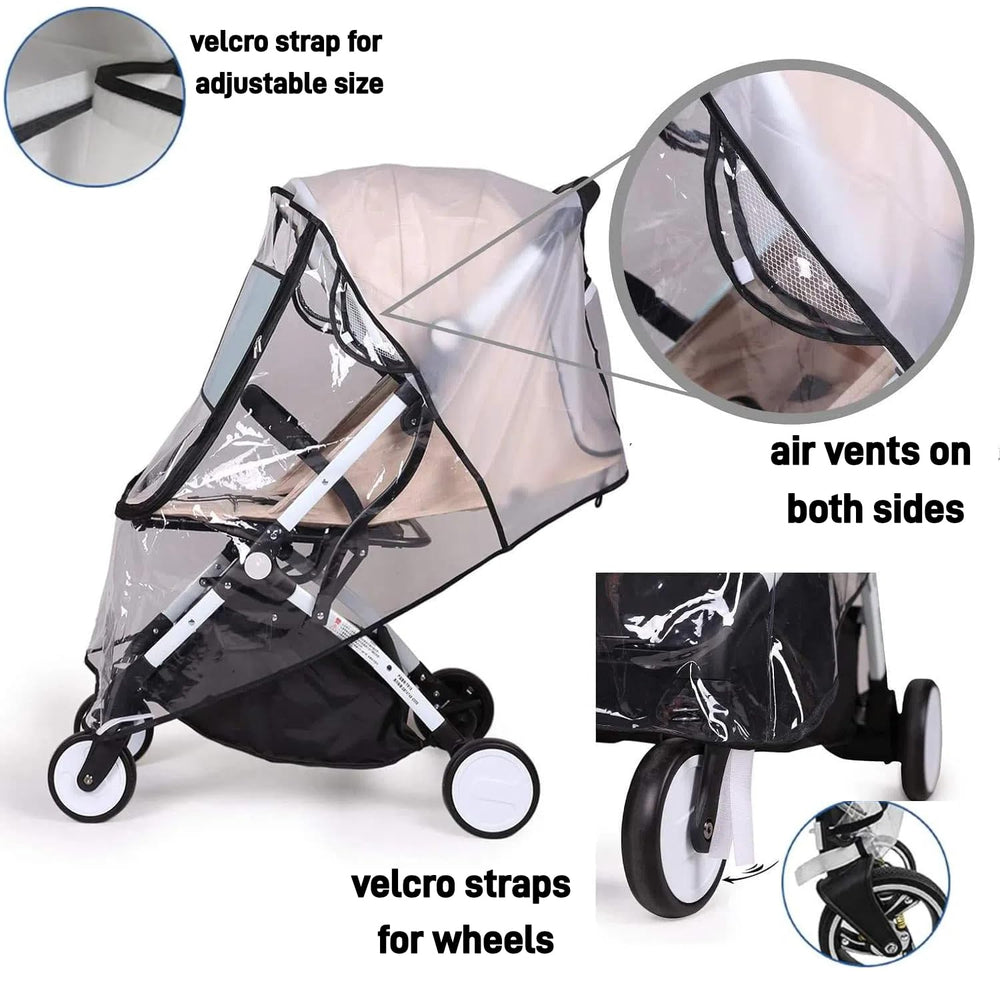 Berocia adjustable bottom for a snug stroller fit