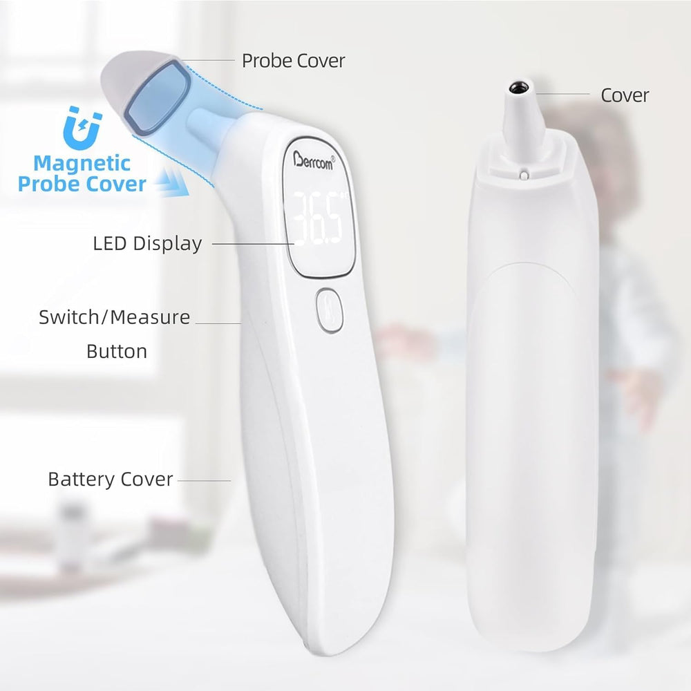 Berrcom device in forehead mode for fast family use.