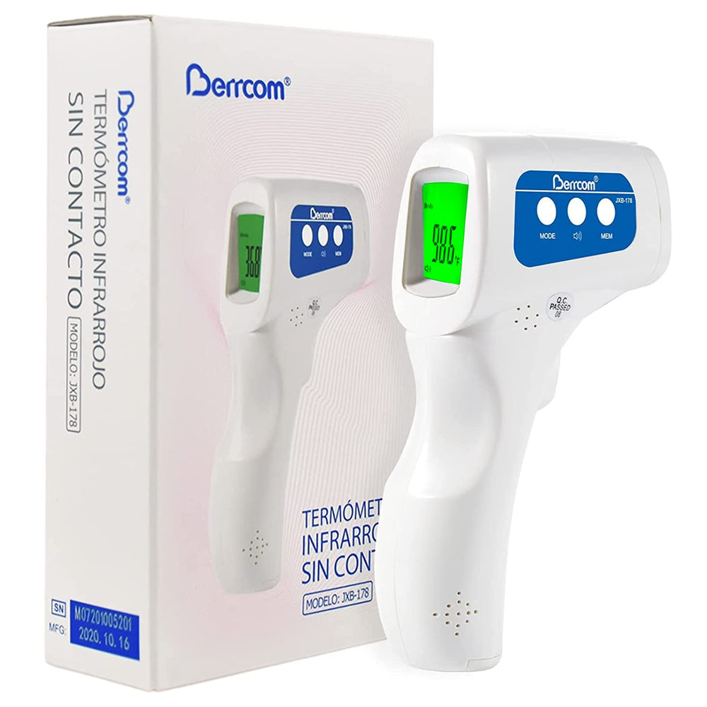 Berrcom JXB-178 room and object temperature mode for ambient checks.