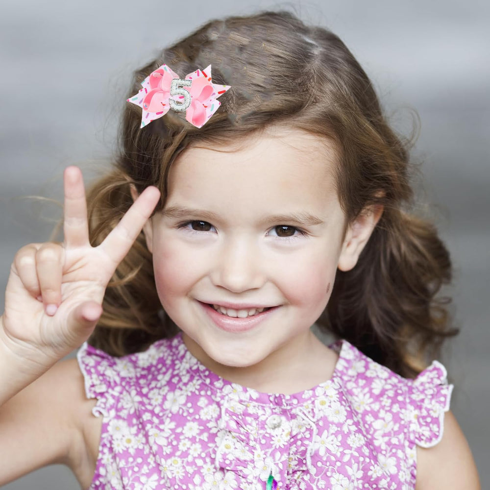 BESALECK alligator clip hair bow securely anchors a chic style.