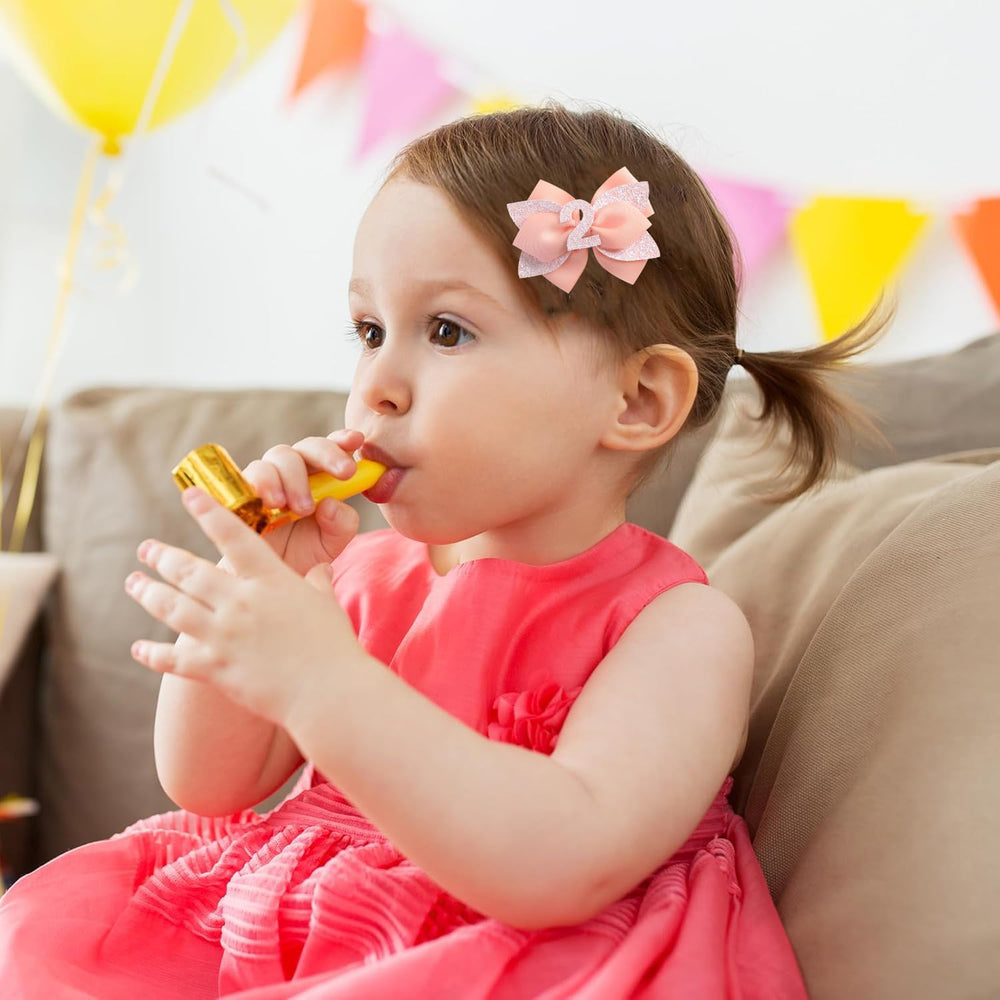 Besaleck baby girls party hair accessory, versatile for outfits.
