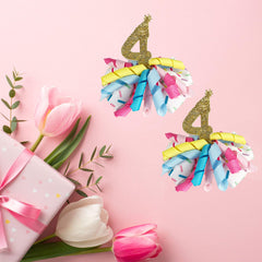 BESALECK curly ribbon bow hair clip for cute everyday looks.