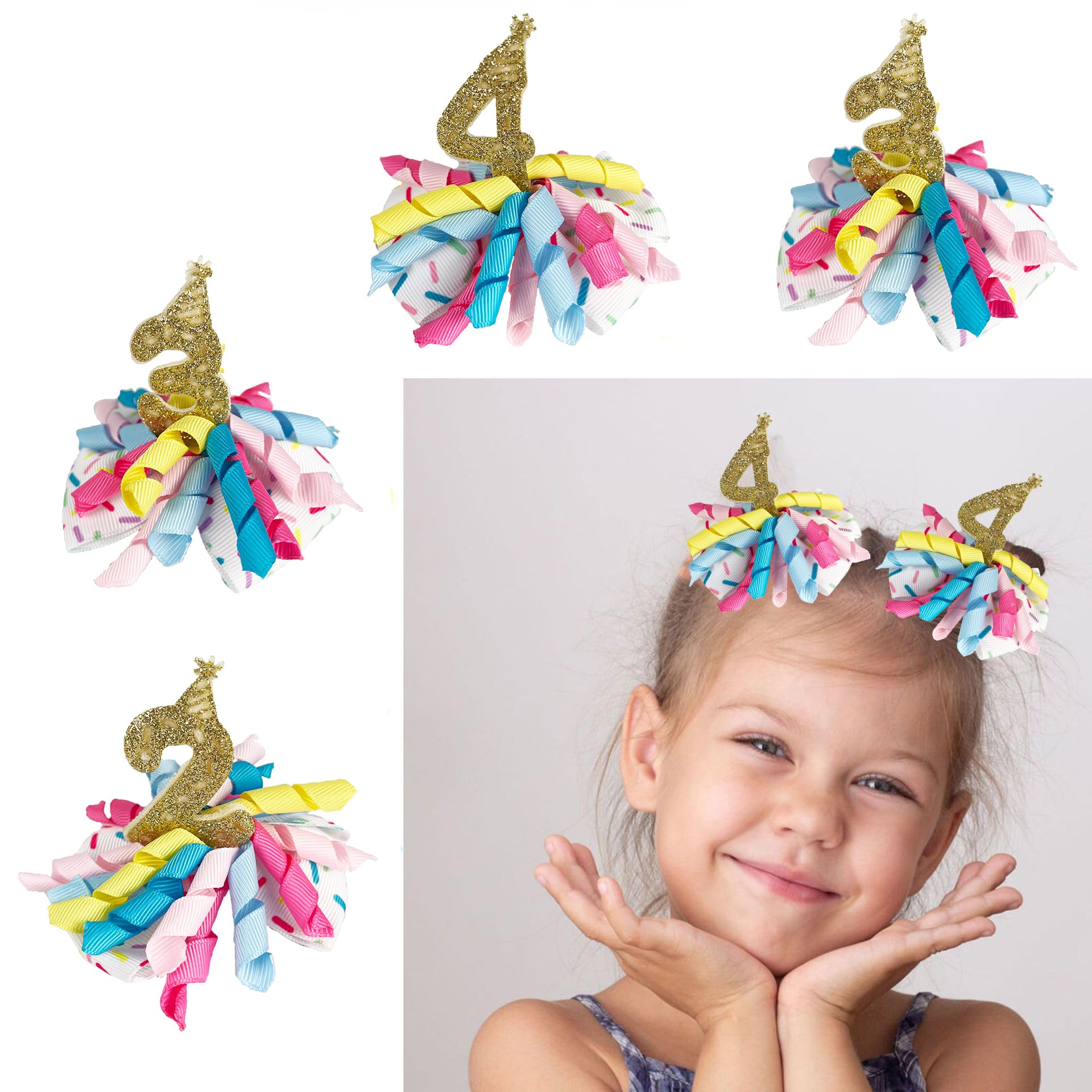 BESALECK princess inspired gift clip pairs with dresses and headbands.