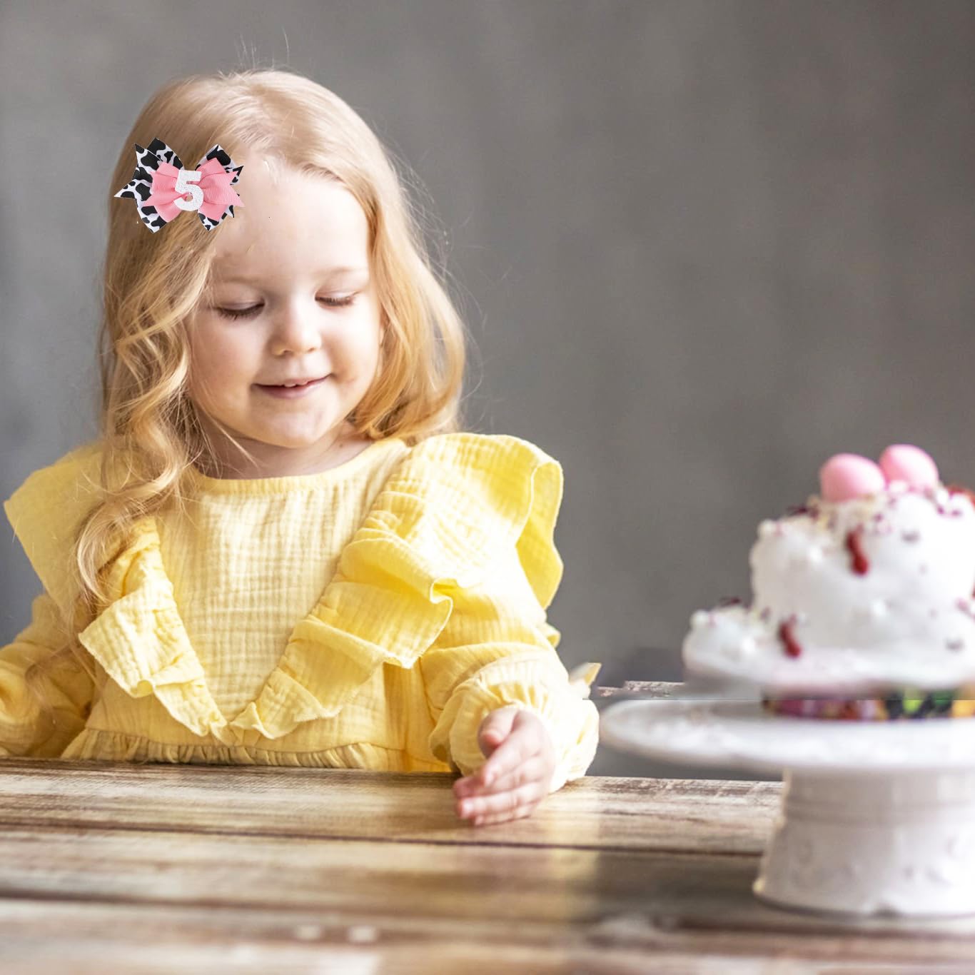 BESALECK soft-satin bow clip feels gentle on fine hair.