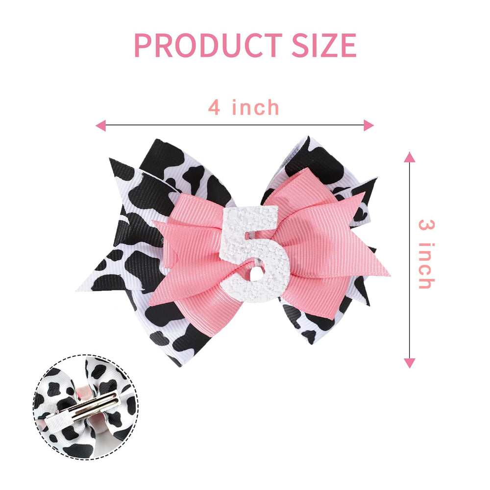 BESALECK two-piece bow set provides versatile party-ready styling.