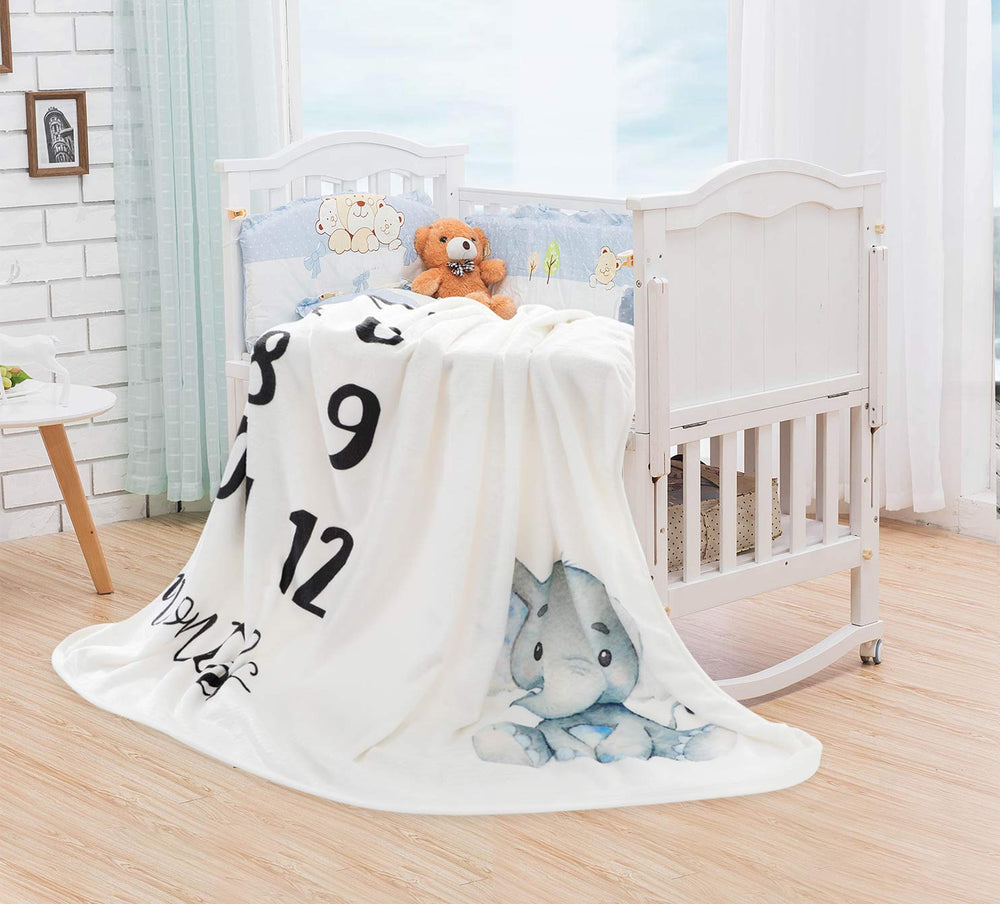 Besbaby photo props with blanket for enhanced milestone pictures