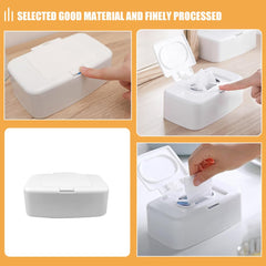 BESPORTBLE large-capacity dispenser holds three packs of wipes.