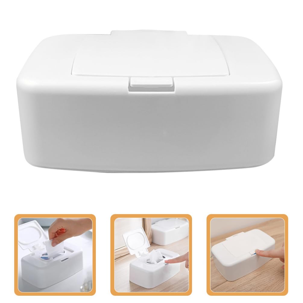 Living room ready BESPORTBLE wipe dispenser blends with decor.