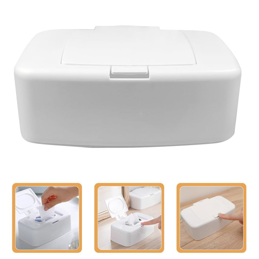 Living room ready BESPORTBLE wipe dispenser blends with decor.
