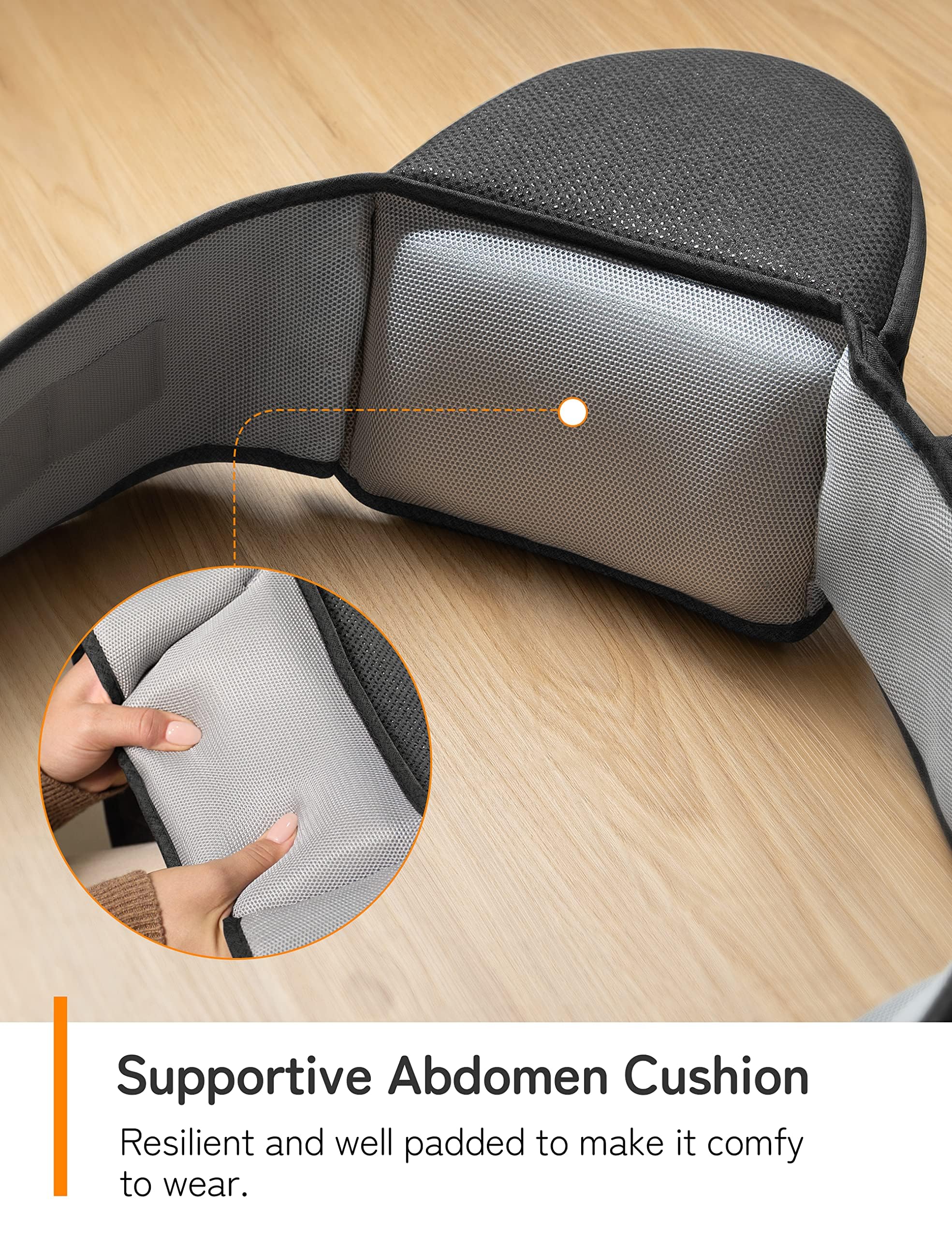 Besrey adjustable straps and waistband fit a wide range of body types.