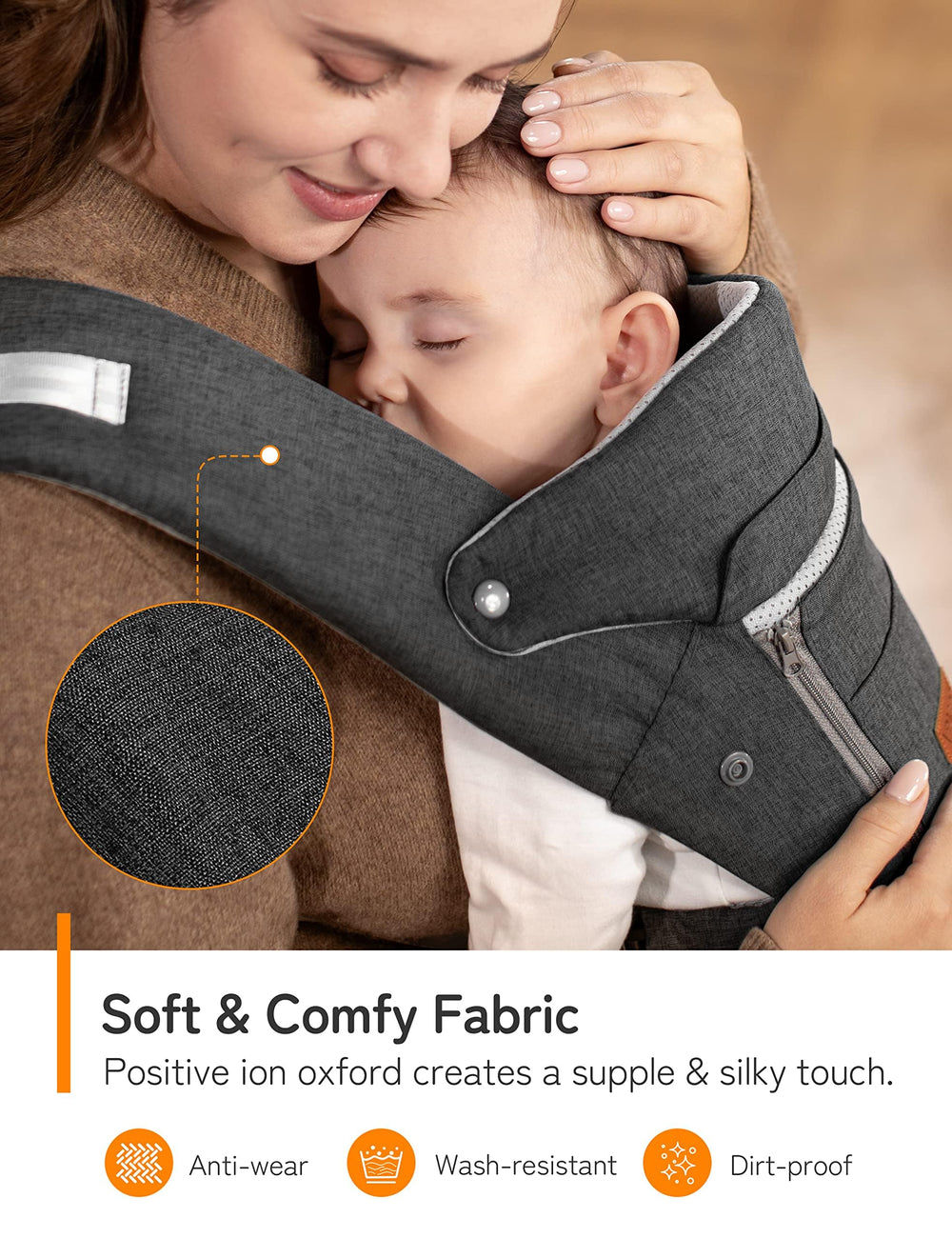 Besrey lumbar support and wide waistband ease fatigue for longer wear.