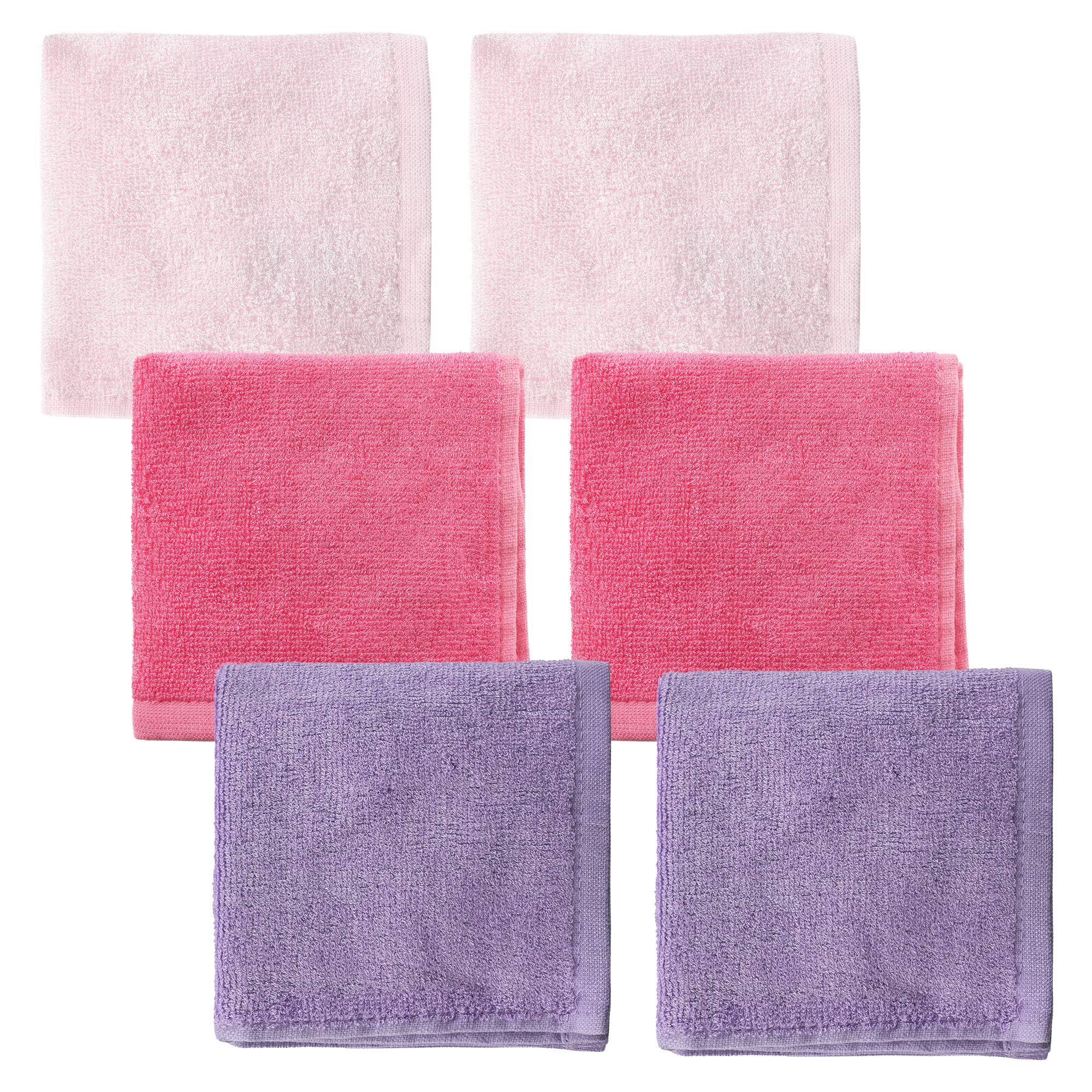 BESSLEE easy-care machine-washable washcloths for busy families.