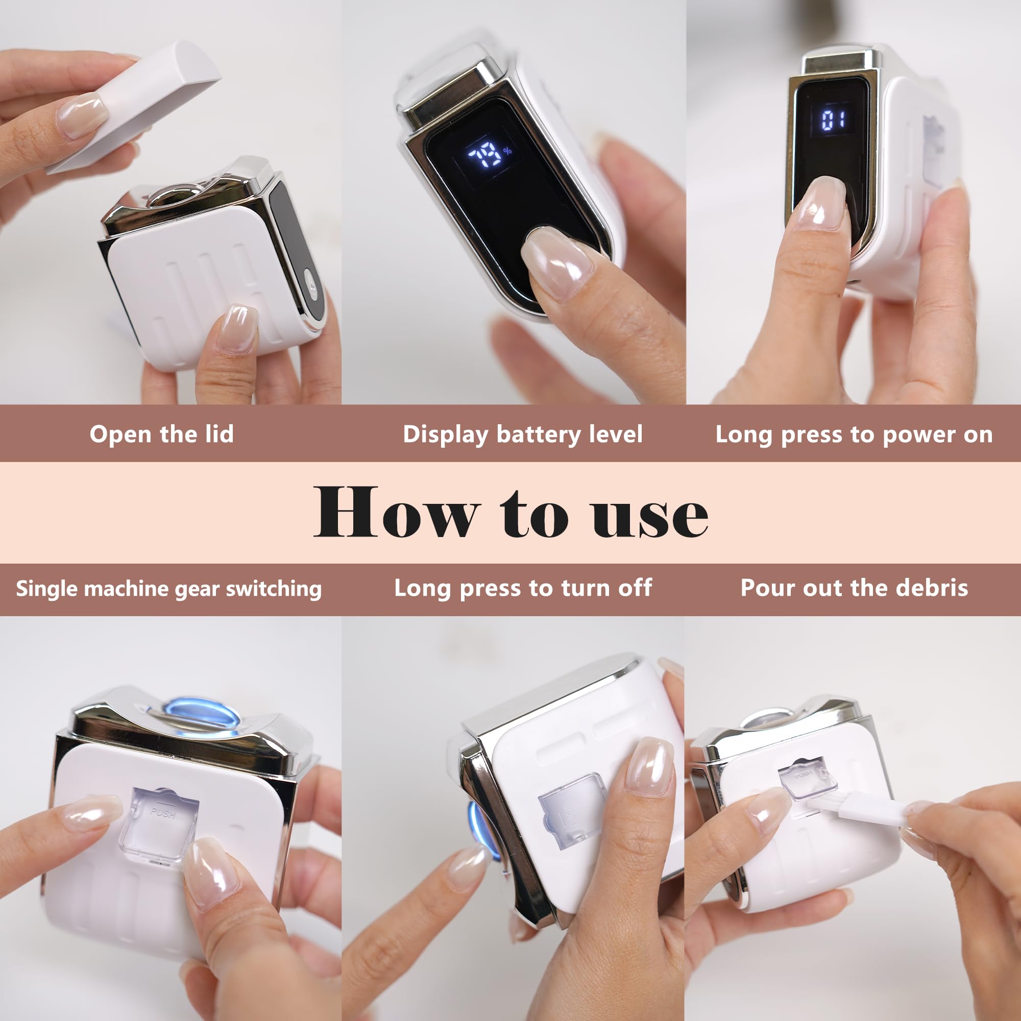 Best Friends USB rechargeable design for cordless convenience