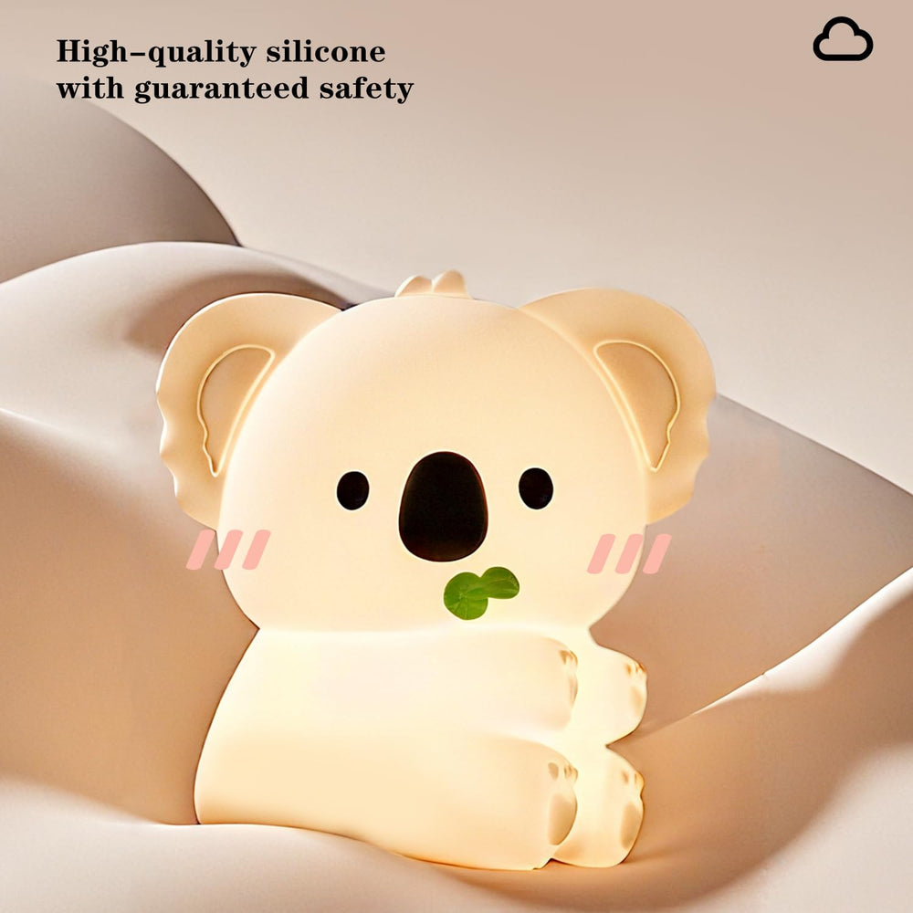 Bestfaith Koala night light is portable for travel.