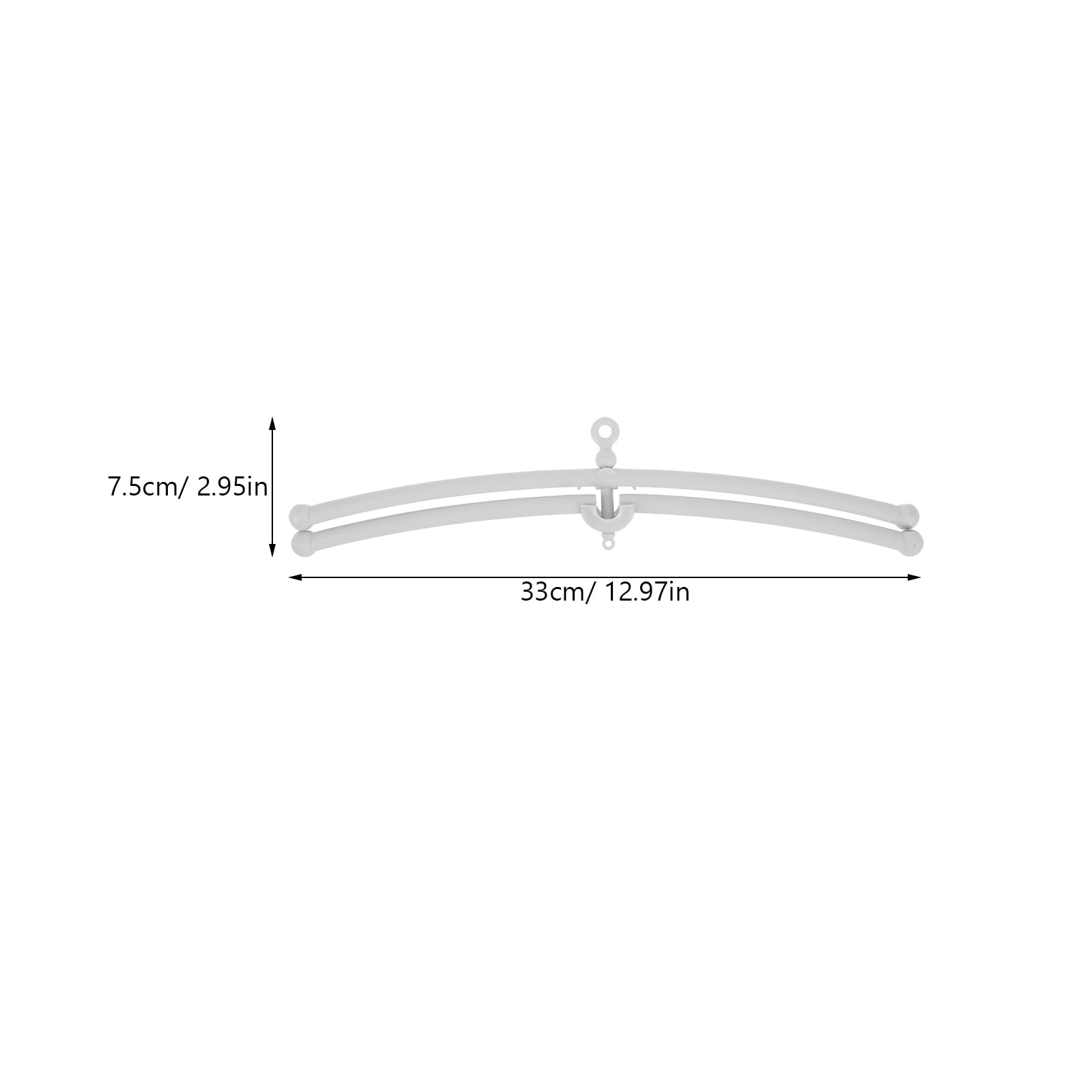 BESTonZON cross-shape design captures infant attention during rest or play.