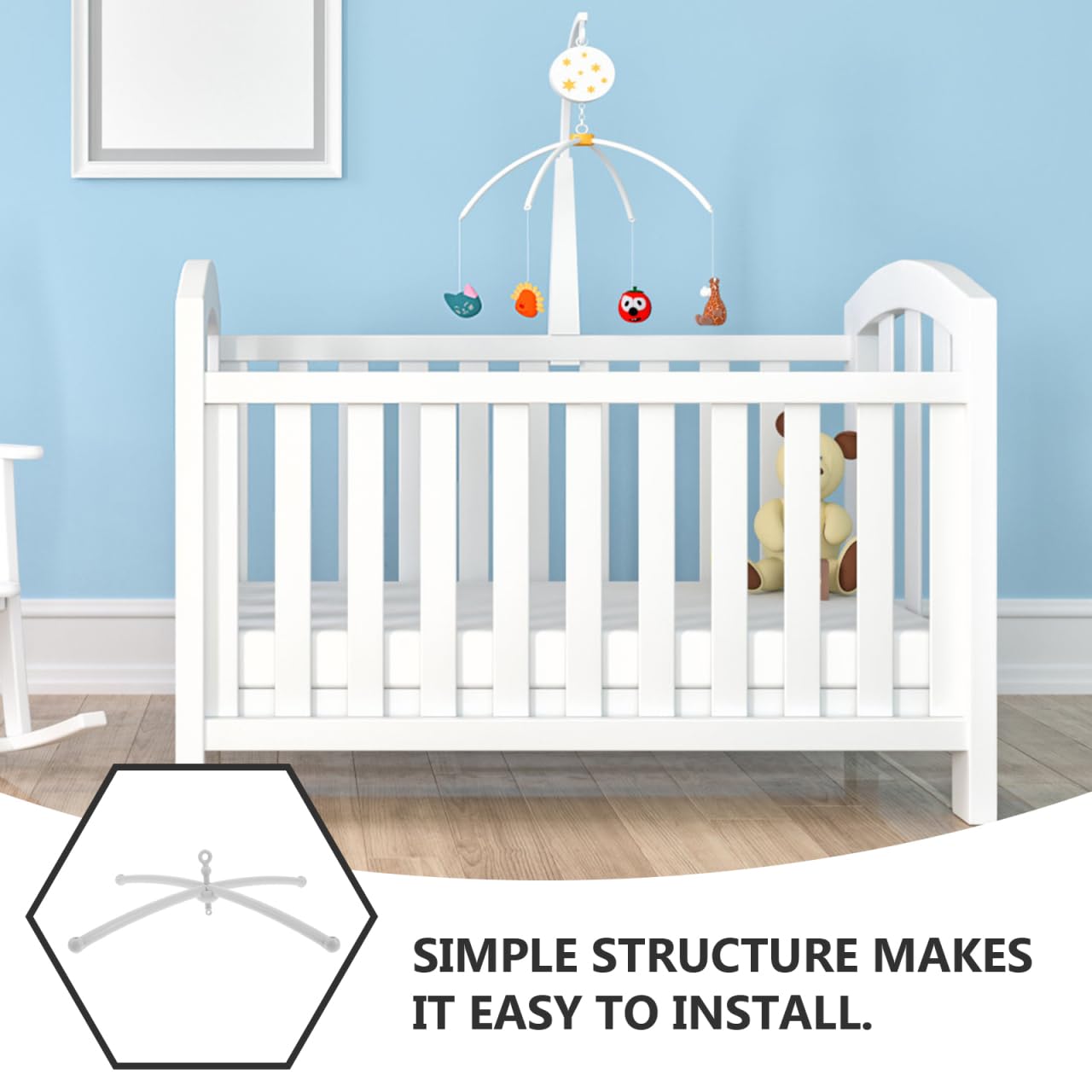 BESTonZON lightweight durable material supports regular nursery activity.