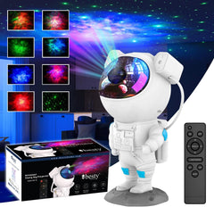 BESTY HOME astronaut night light with 360° rotation for flexible projection.