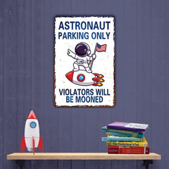 Bestylez space gift for kids—fun sign that sparks imagination