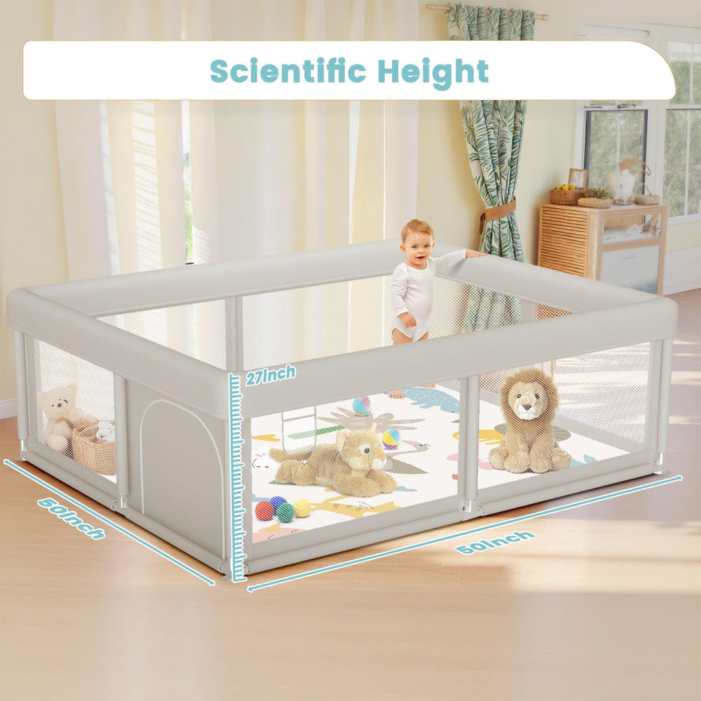 Besuhot soft-wrapped edges keep little ones safe.