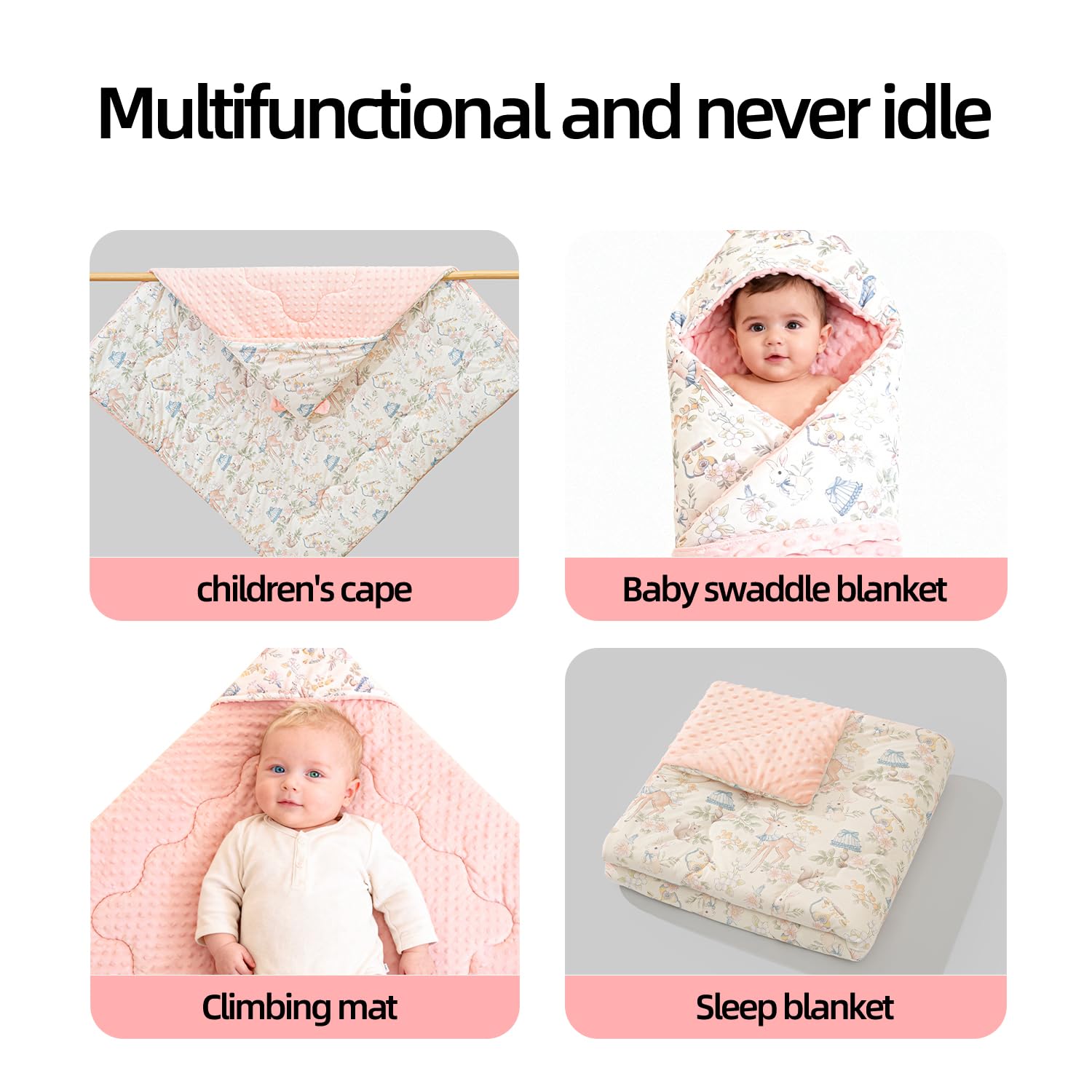 BESVIP soft cotton inner layer for gentle newborn comfort